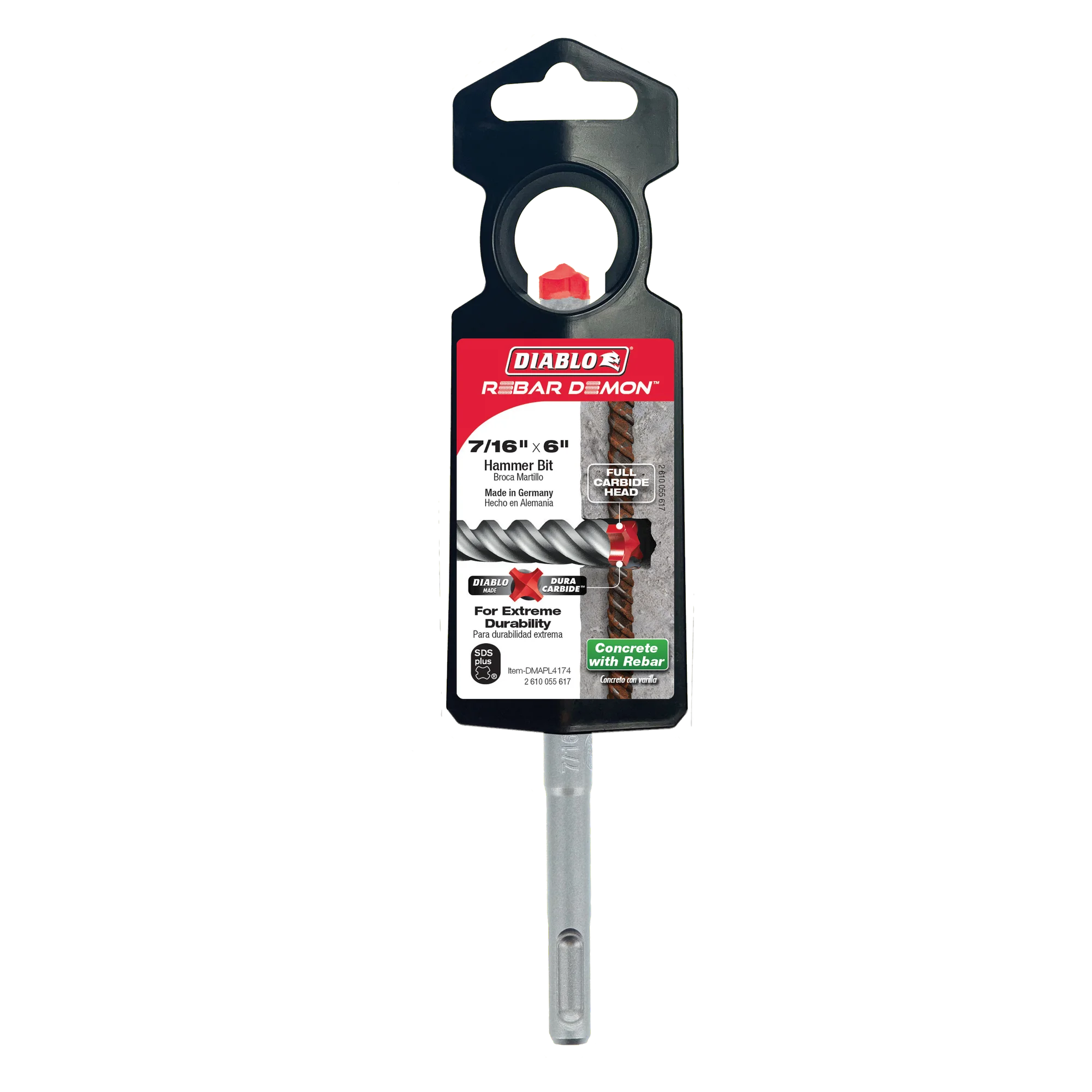 DIABLO DMAPL4174 7/16"X4"X6" SDS PLUS
